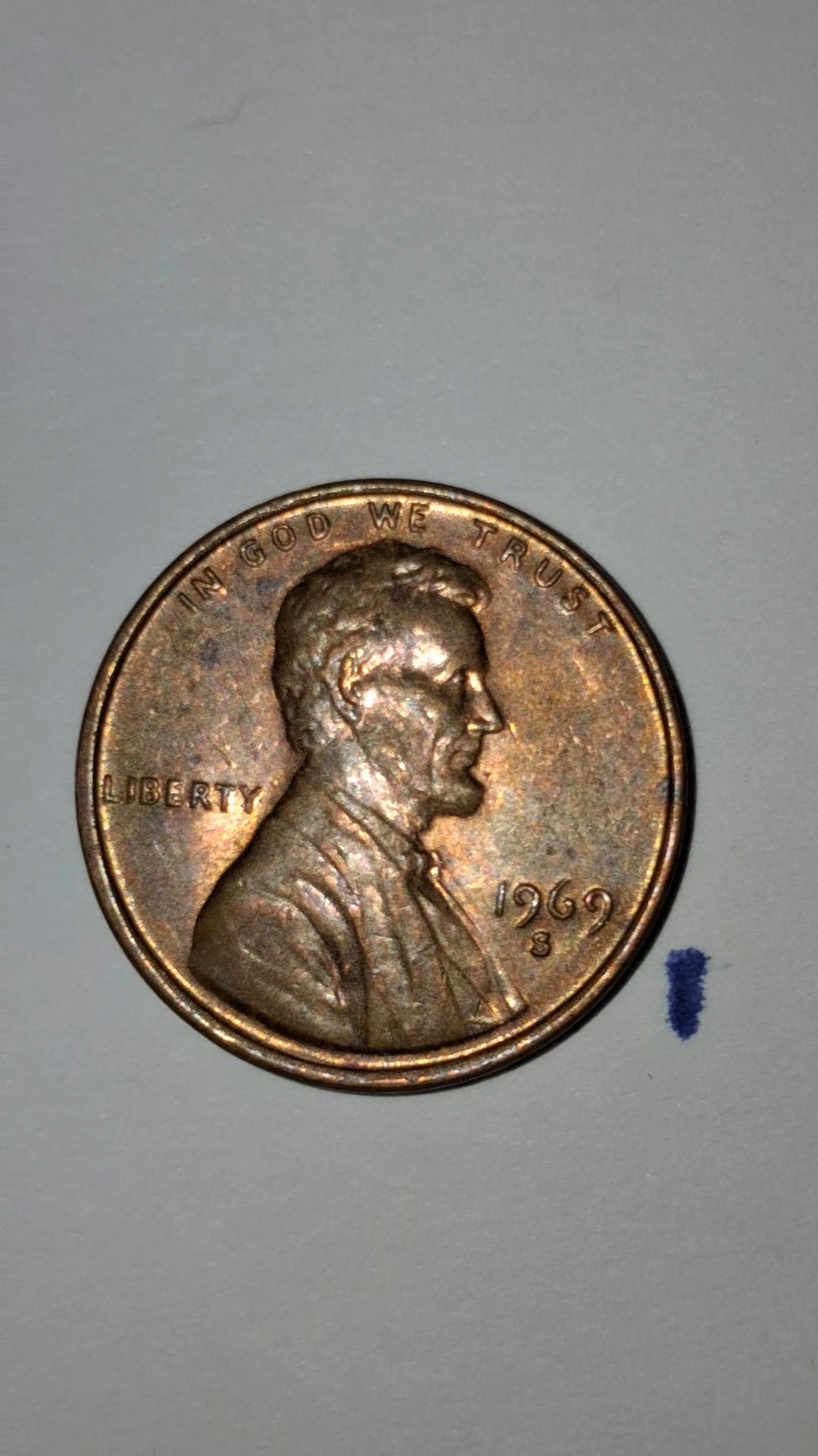 1969s Lincoln Head DDO type 1
